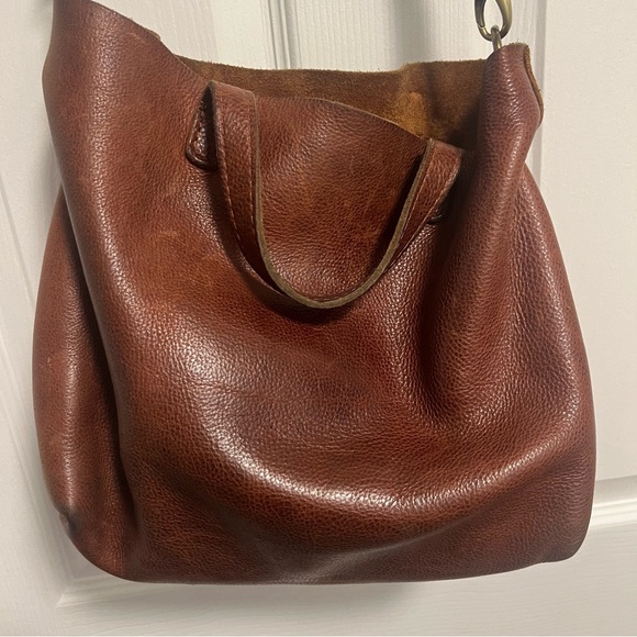 Portland Leather Goods AP Medium Crossbody Nutmeg - Picture 3 of 4